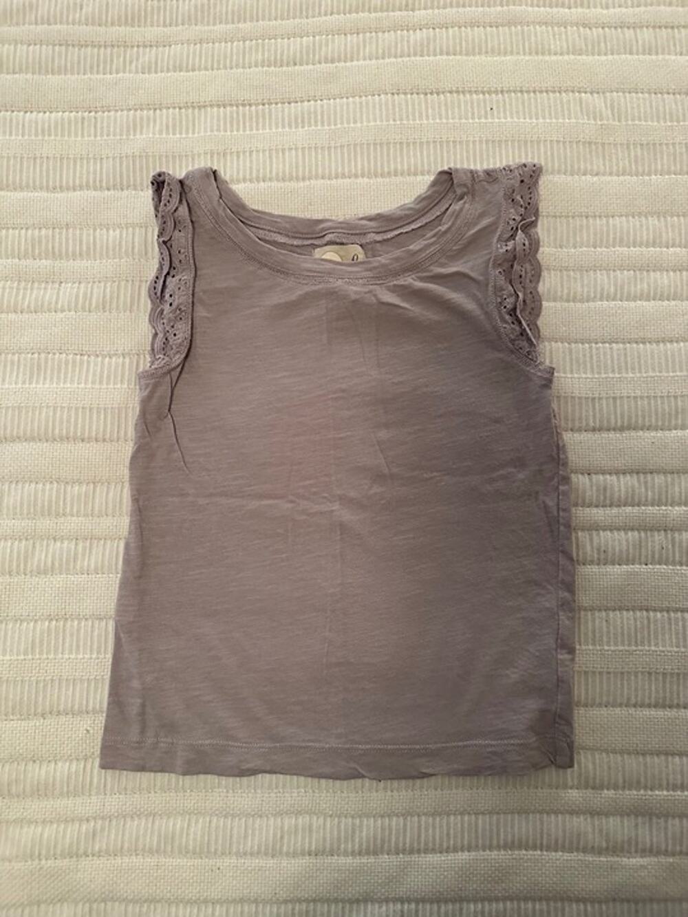 Peek 6-7 Eyelet Sleeve Tank